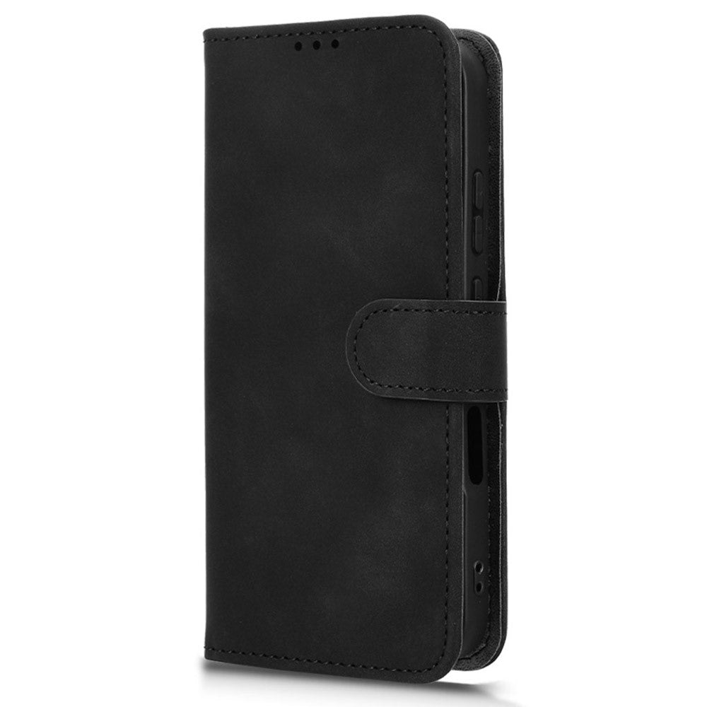 For Honor Magic8 5G Leather Case Skin Feel Anti Drop Wallet Flip Phone Cover