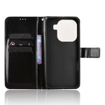 For Oppo Find X9 Pro 5G PU Leather Case with Strap Crazy Horse Texture Phone Wallet Cover