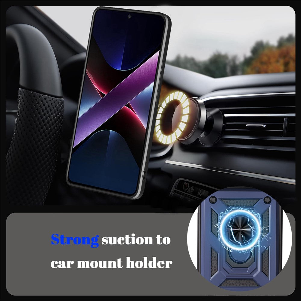 For Oppo F31 Pro 5G Case with Slide Camera Lid PC + TPU Kickstand Phone Cover