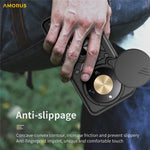 AMORUS For Honor Magic8 Lite 5G / X9d 5G / X70 5G Case Kickstand PC + TPU Phone Cover with Camera Lens Slider
