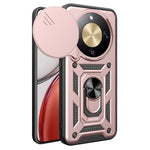 AMORUS For Honor Magic8 Lite 5G / X9d 5G / X70 5G Case Kickstand PC + TPU Phone Cover with Camera Lens Slider