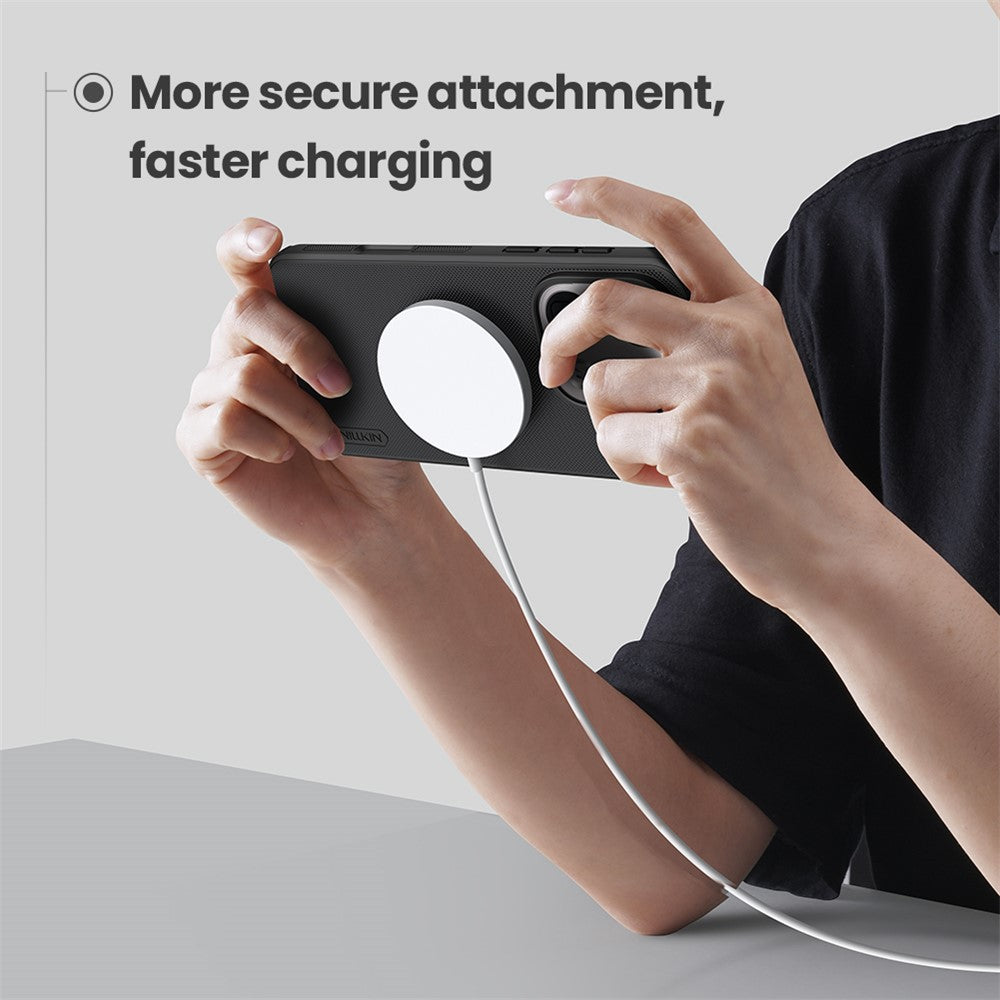 NILLKIN Frosted Shield Pro for Oppo Find X9 Pro 5G Magnetic Case PC + TPU Phone Cover