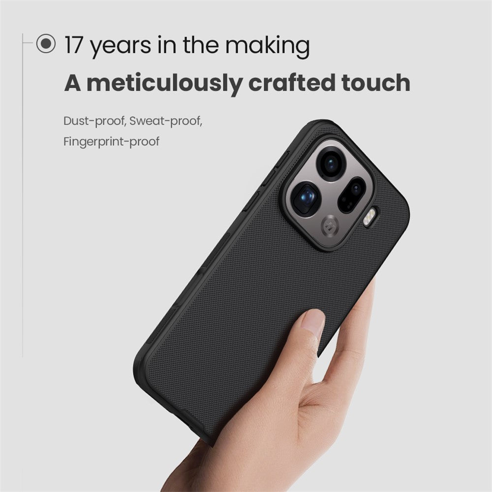 NILLKIN Frosted Shield Pro for Oppo Find X9 Pro 5G Magnetic Case PC + TPU Phone Cover