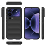WANLONFENG For Xiaomi 17 Pro Max TPU Case HD Series Anti-Slip Phone Cover with Tempered Glass