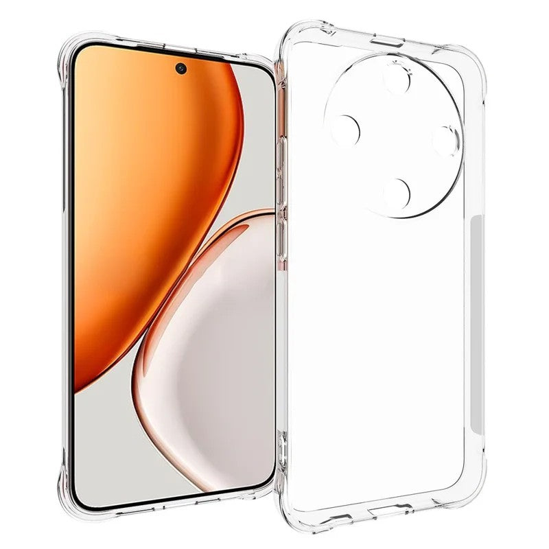 WANLONFENG For Honor Magic8 Lite 5G / X9d 5G / X70 5G Clear TPU Case  TM Series 2.0mm Phone Back Cover