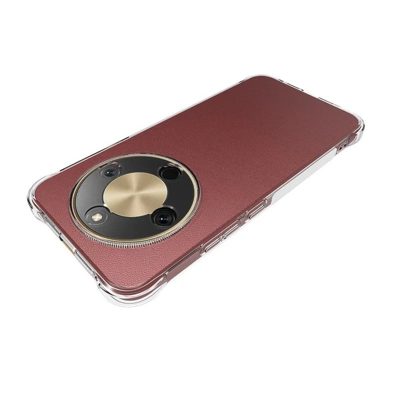 WANLONFENG For Honor Magic8 Lite 5G / X9d 5G / X70 5G Clear TPU Case  TM Series 2.0mm Phone Back Cover