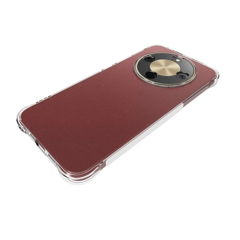 WANLONFENG For Honor Magic8 Lite 5G / X9d 5G / X70 5G Clear TPU Case  TM Series 2.0mm Phone Back Cover