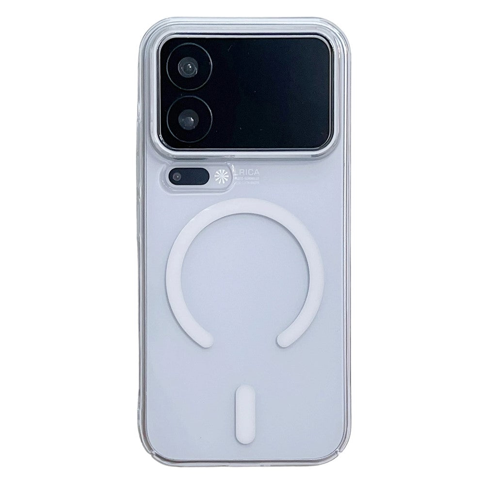 For Xiaomi 17 Pro Magnetic Case Ultra Thin Clear PC Phone Back Cover