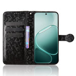 Wallet Case For Oppo A6 Pro 5G / 4G / F31 5G Dot Pattern Imprint PU Leather Phone Cover with Wrist Strap