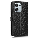 Wallet Case For Oppo A6 Pro 5G / 4G / F31 5G Dot Pattern Imprint PU Leather Phone Cover with Wrist Strap