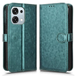 Wallet Case For Oppo A6 Pro 5G / 4G / F31 5G Dot Pattern Imprint PU Leather Phone Cover with Wrist Strap