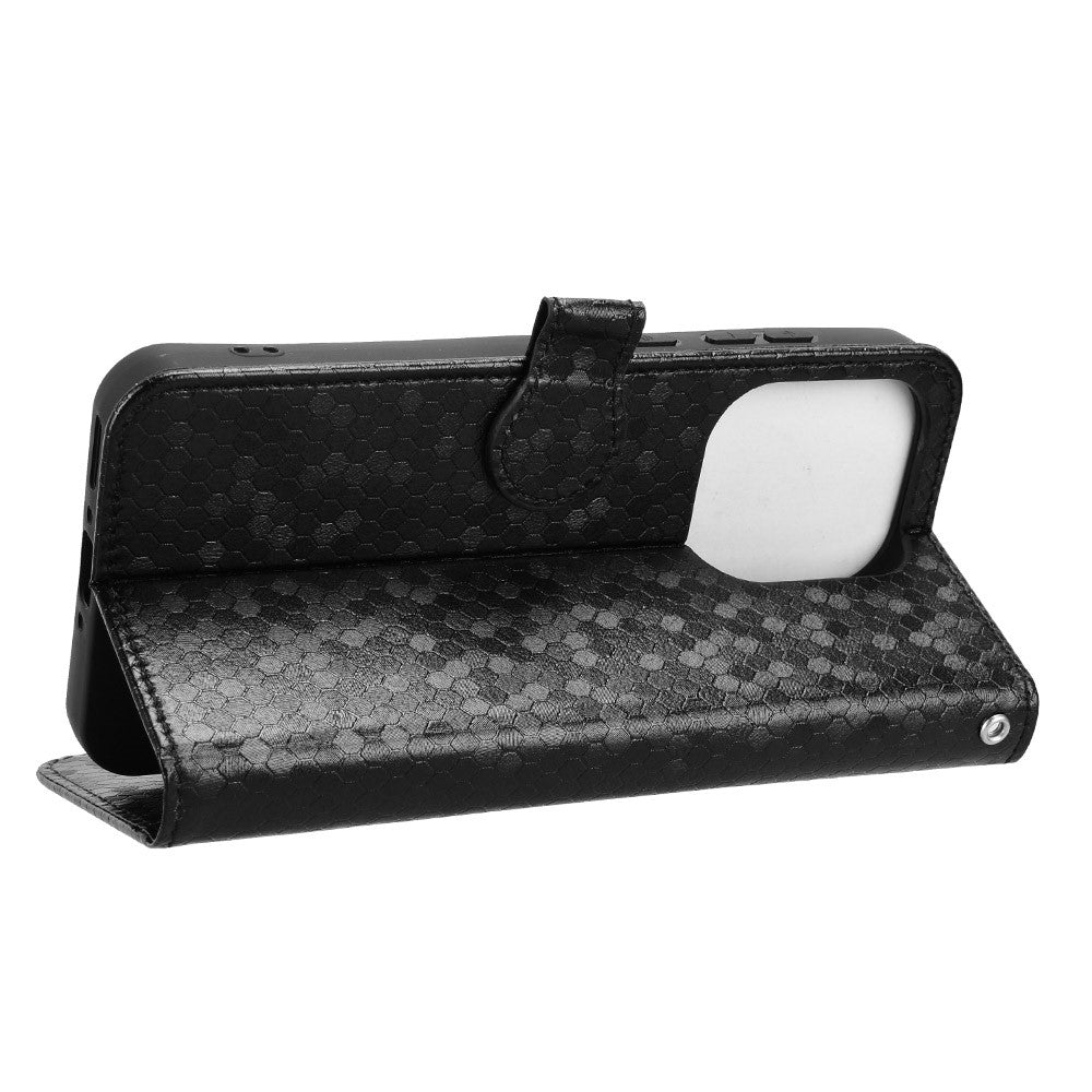 For Oppo Find X9 5G Wallet Case Dot Pattern Imprint PU Leather Phone Cover with Wrist Strap