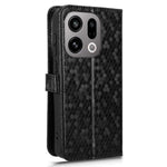 For Oppo Find X9 5G Wallet Case Dot Pattern Imprint PU Leather Phone Cover with Wrist Strap