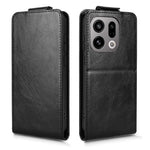 Oppo Find X9 5G Stativfodral Magnetiskt Spänne Vertikalt Flip Lädermobilfodral med Korthållare
