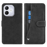 For Honor 400 Lite 5G / X70i Case Retro PU Leather Wallet Phone Cover with Rotating Card Slots Holder