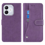For Honor 400 Lite 5G / X70i Case Retro PU Leather Wallet Phone Cover with Rotating Card Slots Holder