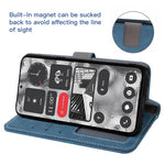 Phone Case For Honor Magic6 Lite 5G / X9b 5G / X50 5G Retro PU Leather Wallet Cover with Rotating Card Slots Holder