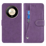 Phone Case For Honor Magic6 Lite 5G / X9b 5G / X50 5G Retro PU Leather Wallet Cover with Rotating Card Slots Holder