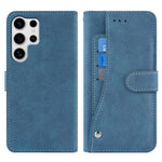 For Samsung Galaxy S23 Ultra Case Retro PU Leather Wallet Phone Cover with Rotating Card Slots Holder