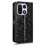 OnePlus 15 5G Plånboksfodral Prickmönster Avtryck PU-läder mobilfodral med Handledsrem