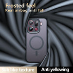For Oppo Find X9 Pro 5G Magnetic Case TPU + PC Matte Skin Touch Phone Cover