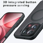 For Oppo Find X9 Pro 5G Magnetic Case TPU + PC Matte Skin Touch Phone Cover