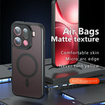 For Oppo Find X9 Pro 5G Magnetic Case TPU + PC Matte Skin Touch Phone Cover