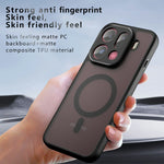 For Oppo Find X9 Pro 5G Magnetic Case TPU + PC Matte Skin Touch Phone Cover