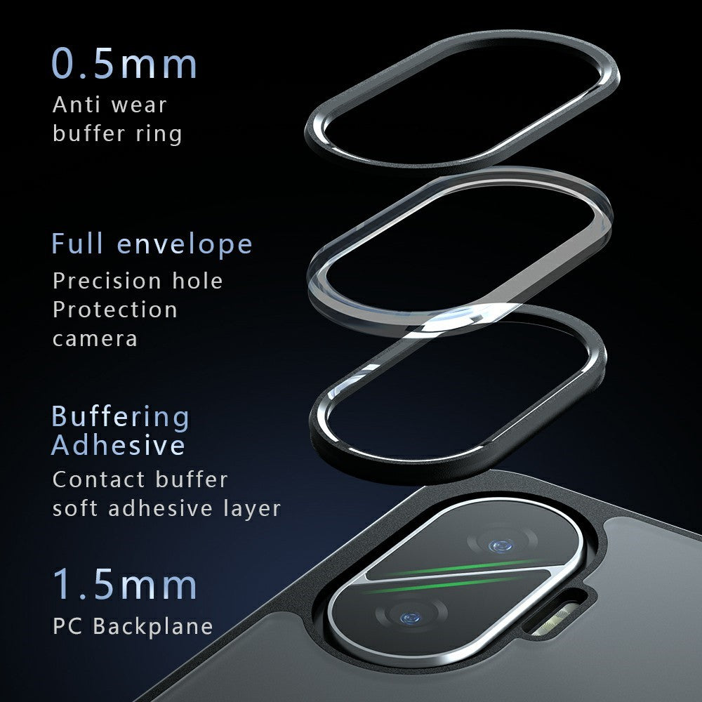For Xiaomi Poco F7 5G Case TPU + PC Shockproof Clear Phone Cover