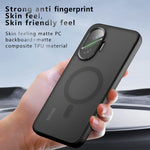 For Xiaomi Poco F7 5G Magnetic Case TPU + PC Matte Skin Touch Phone Cover