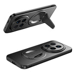 For Honor Magic8 Pro 5G Case Magnetic Case Hidden Kickstand Skin-Feel Matte PC TPU Phone Back Cover