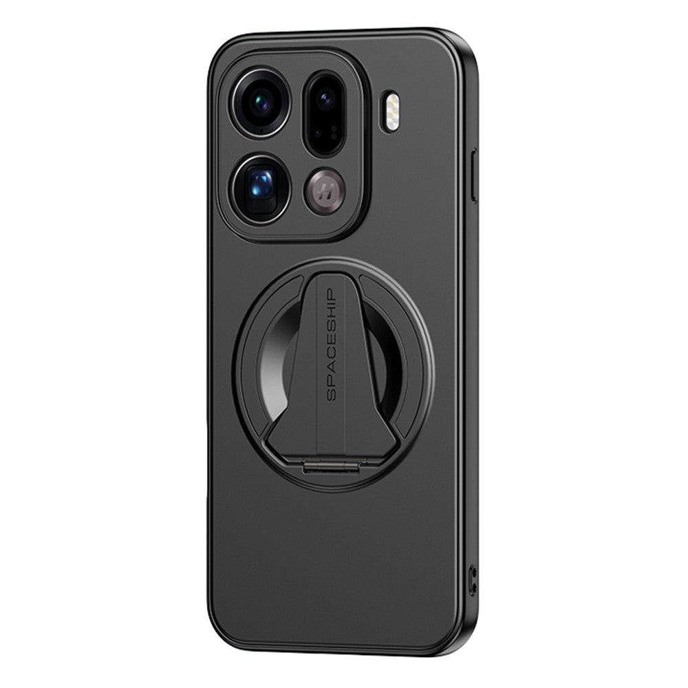 For Oppo Find X9 Pro 5G Magnetic Case Hidden Kickstand Skin-Feel Matte PC TPU Phone Back Cover