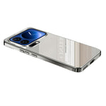 For Xiaomi 17 Pro Case Electroplating PC Phone Back Cover with Camera Lens Protector
