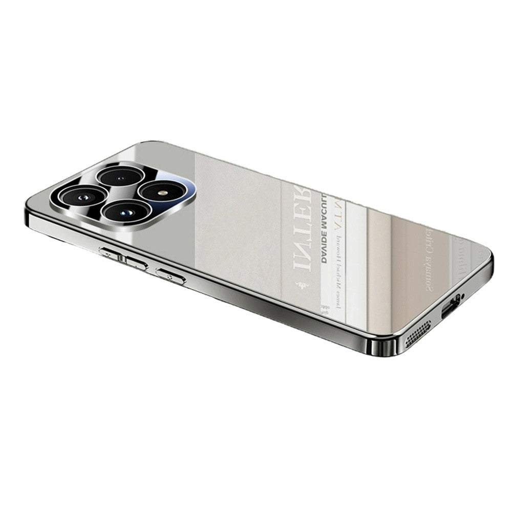 For Xiaomi 17 Case Electroplating PC Phone Back Cover with Camera Lens Protector