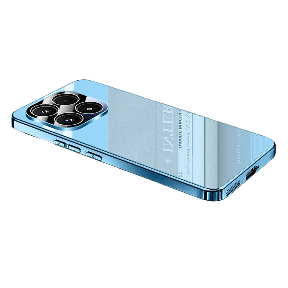 For Xiaomi 17 Case Electroplating PC Phone Back Cover with Camera Lens Protector