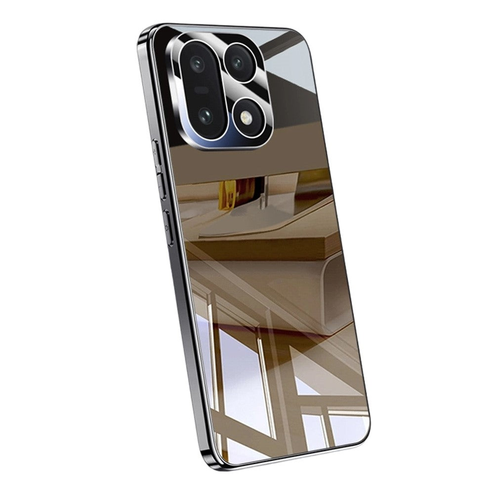 For OnePlus 15 5G Case Electroplating PC Phone Back Cover with Camera Lens Protector