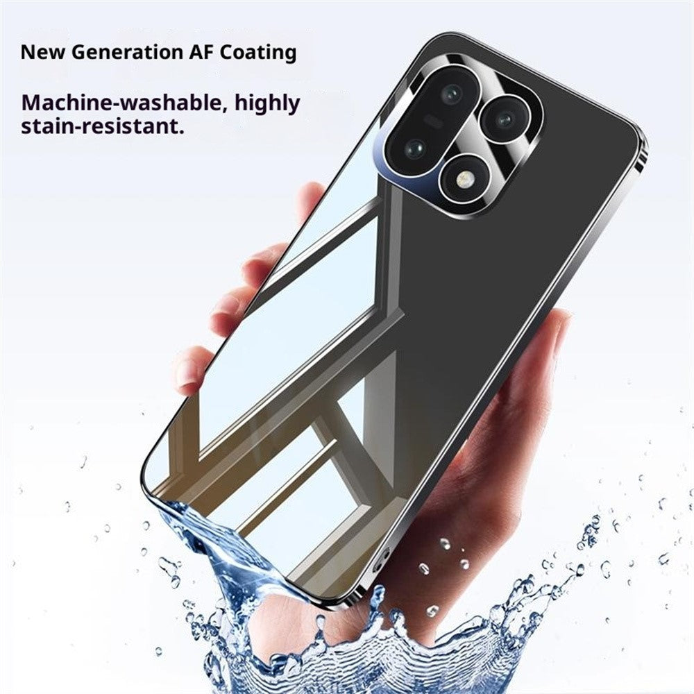 For OnePlus 15 5G Case Electroplating PC Phone Back Cover with Camera Lens Protector