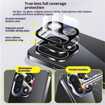 For OnePlus 15 5G Case Electroplating PC Phone Back Cover with Camera Lens Protector
