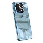 For OnePlus 15 5G Case Electroplating PC Phone Back Cover with Camera Lens Protector