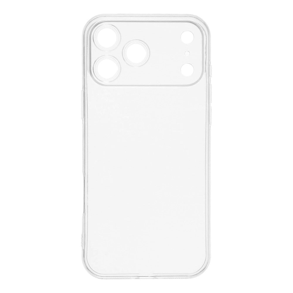 Til iPhone 17 Pro cover Stødsikkert 1,5 mm tykt gennemsigtigt TPU telefoncover