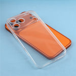 Til iPhone 17 Pro cover Stødsikkert 1,5 mm tykt gennemsigtigt TPU telefoncover