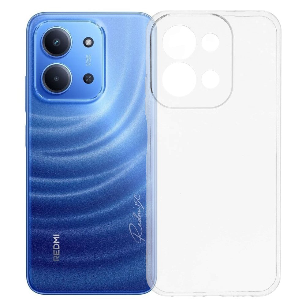 For Xiaomi Redmi 15C 4G (Global) (171mm) / Poco C85 4G (171mm) Case Shockproof 1.5mm Thickness Clear TPU Phone Cover