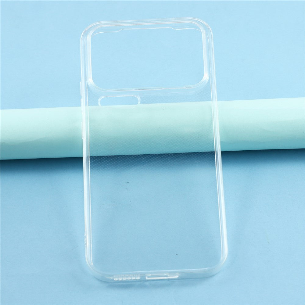 For Xiaomi 17 Pro Case Shockproof 1.5mm Thickness Clear TPU Phone Cover