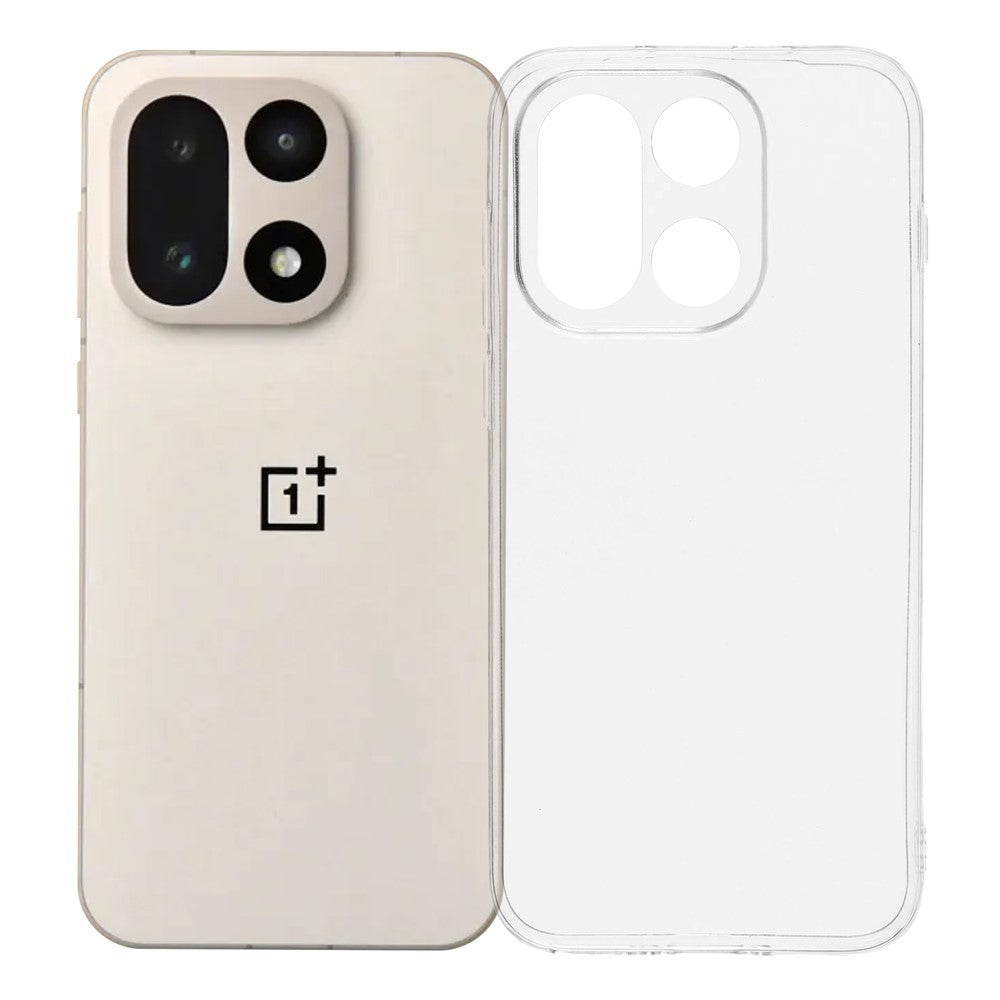 UNITHIN För OnePlus 15 5G Skal 0.7mm Klart TPU Anti-Drop mobilskal Exakta Utskärningar