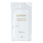 UNITHIN För OnePlus 15 5G Skal 0.7mm Klart TPU Anti-Drop mobilskal Exakta Utskärningar