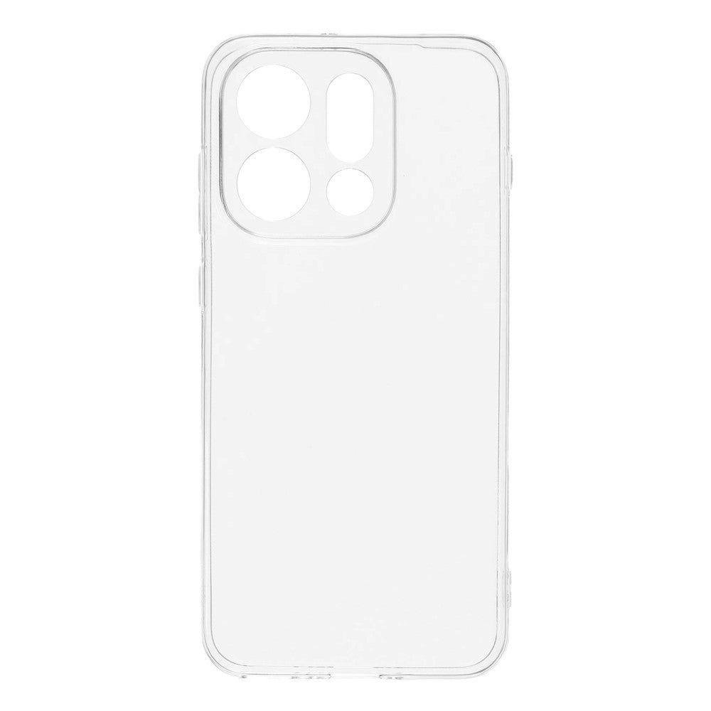 UNITHIN For Oppo Find X9 5G Case 0.7mm Clear TPU Anti Drop Phone Cover Precise Cutouts