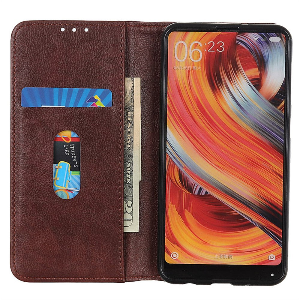 For OnePlus 15 5G Stand Case Split Leather Litchi Texture Wallet Phone Cover