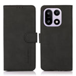 KHAZNEH Skal För OnePlus 15 5G Reptåligt PU-läder Plånboksfodral