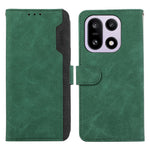 ABEEL For OnePlus 15 5G Case Color Splicing Leather Flip Phone Cover RFID Blocking