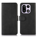 For OnePlus 15 5G Case Cowhide Texture Leather Wallet Phone Cover with Stand